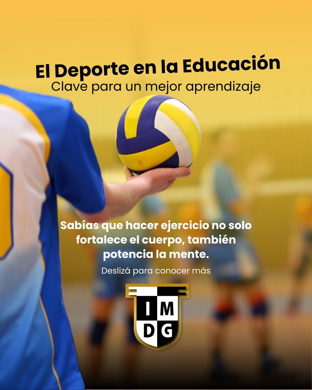 Instituto Modelo Defensores de Glew Facebook ad: El deporte y la educación: un equipo imbatible…