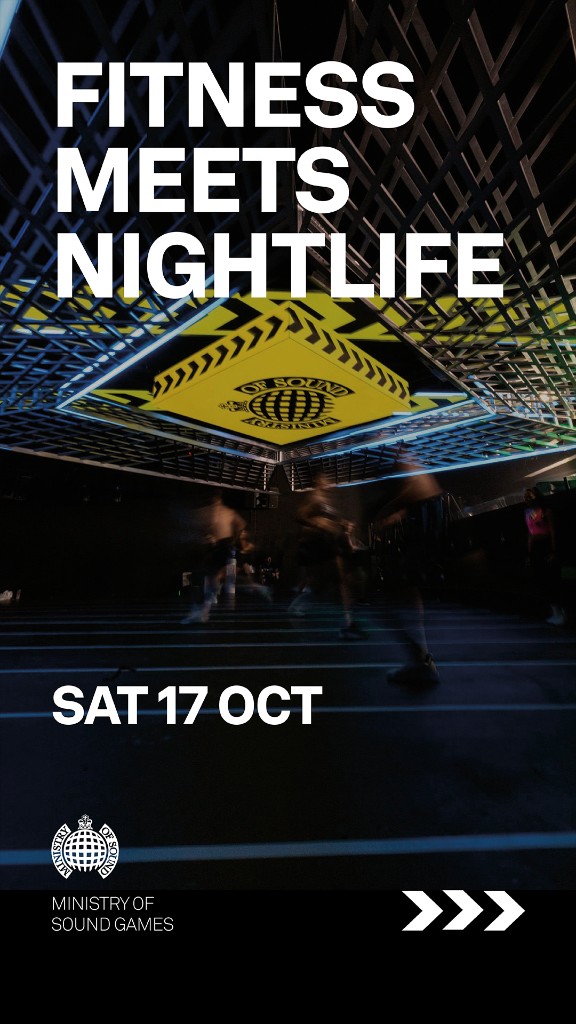 Ministry of Sound Fitness Facebook ad from Aug 6, 2026