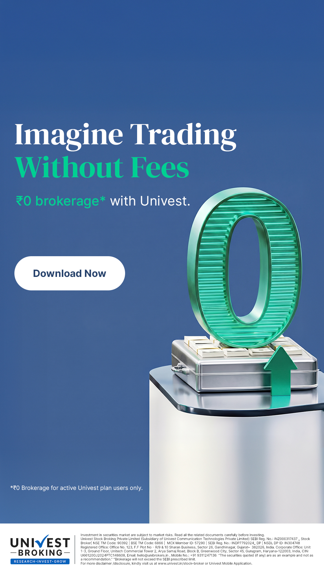 Univest Broking Facebook ad