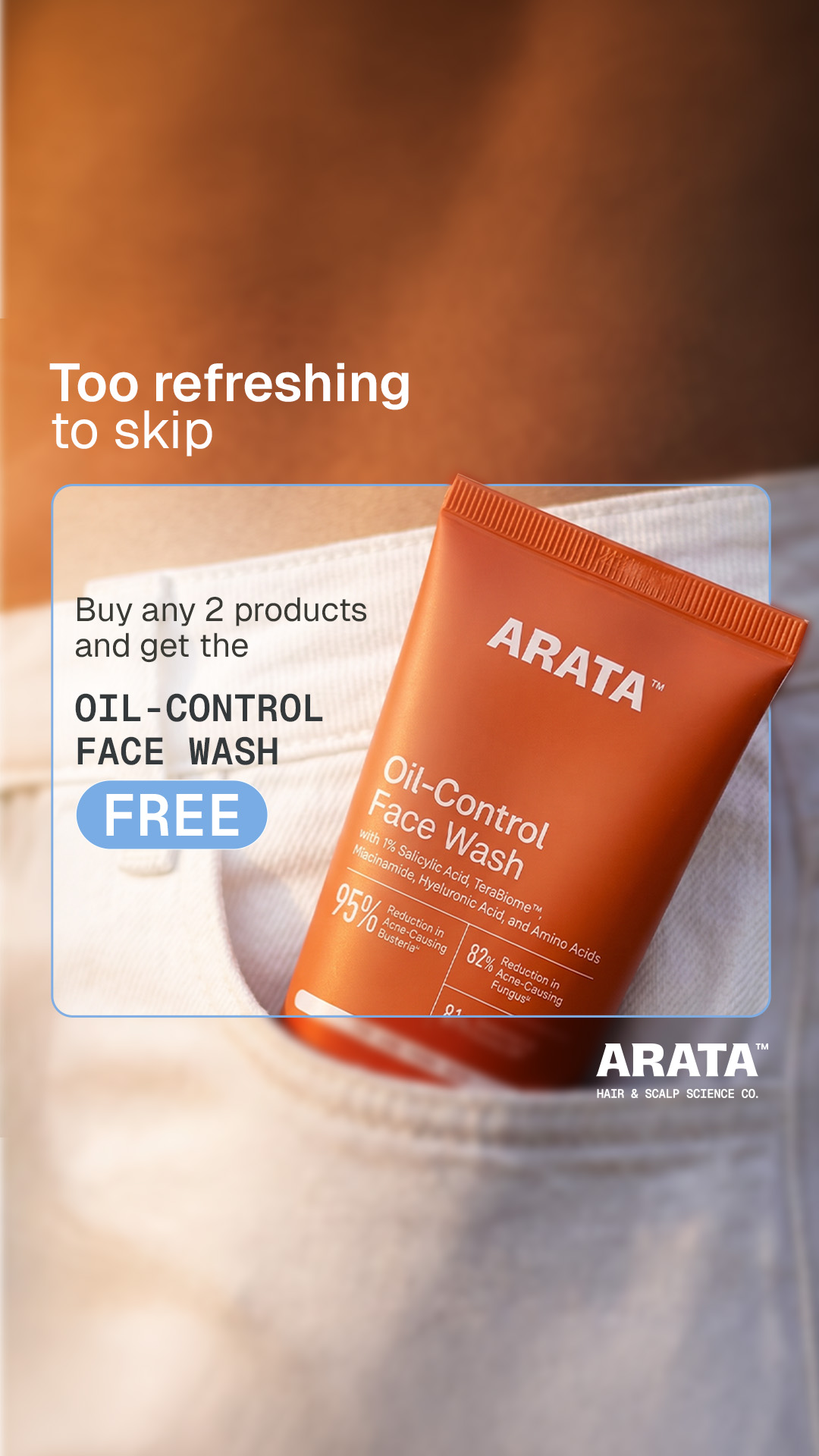 Arata Facebook ad