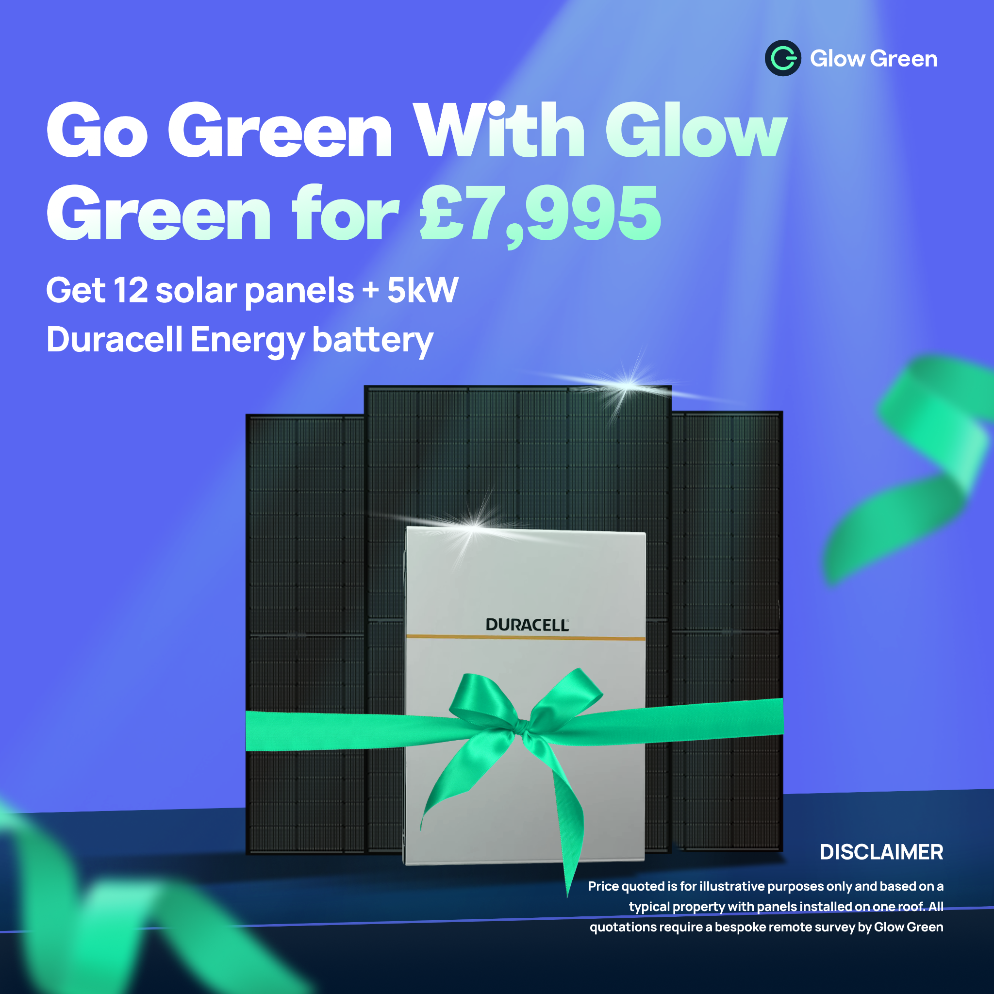 Glow Green Facebook ad