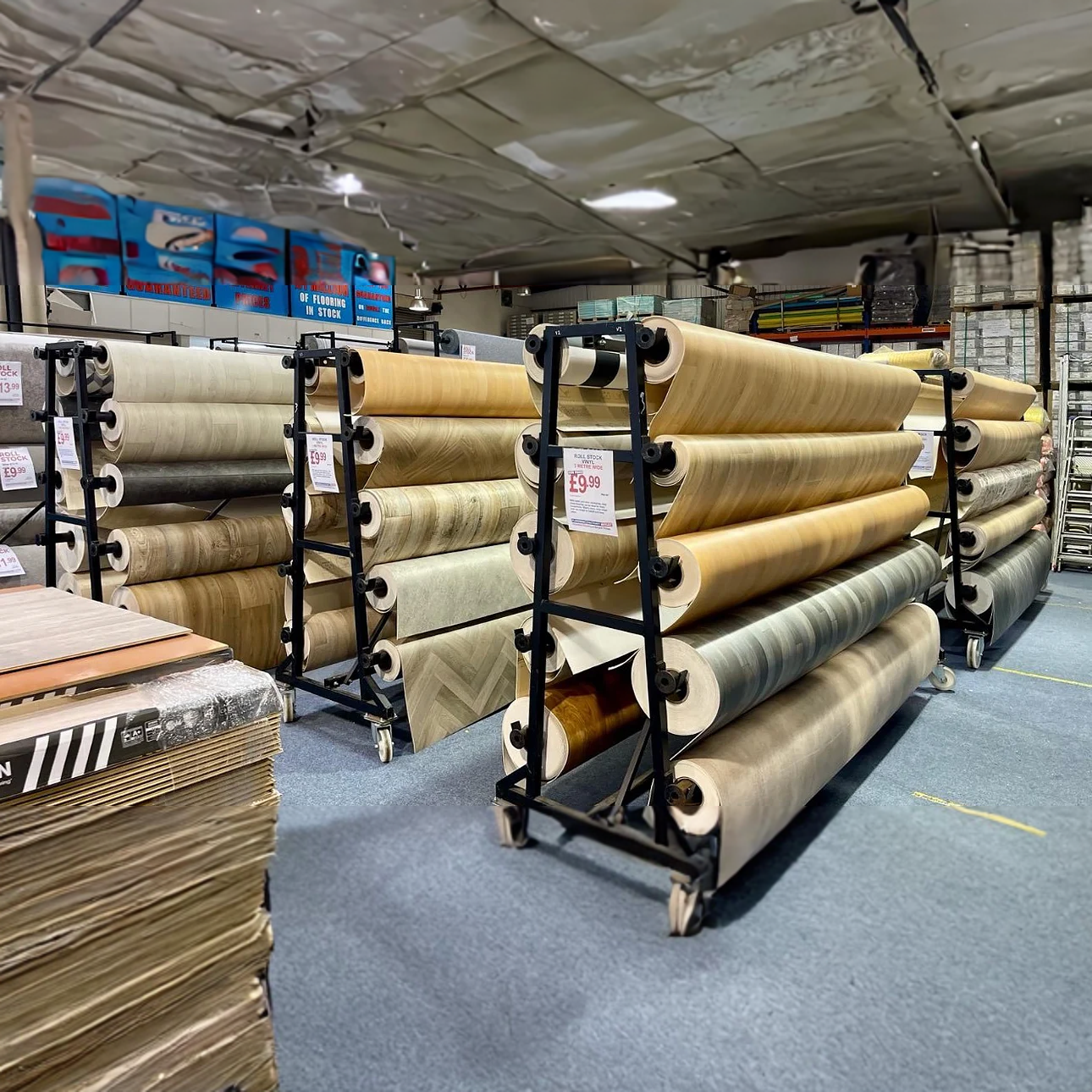 Flooring Factory Outlet Facebook ad: Find quality flooring at bargain prices at our…