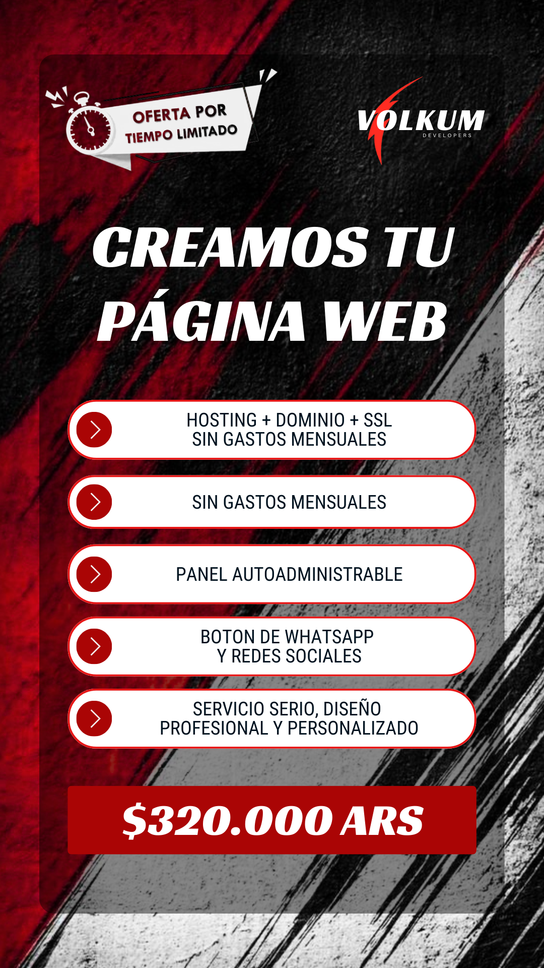 Volkum - Desarrollo de Programas, Aplicaciones y Web Facebook ad from Feb 7, 2026