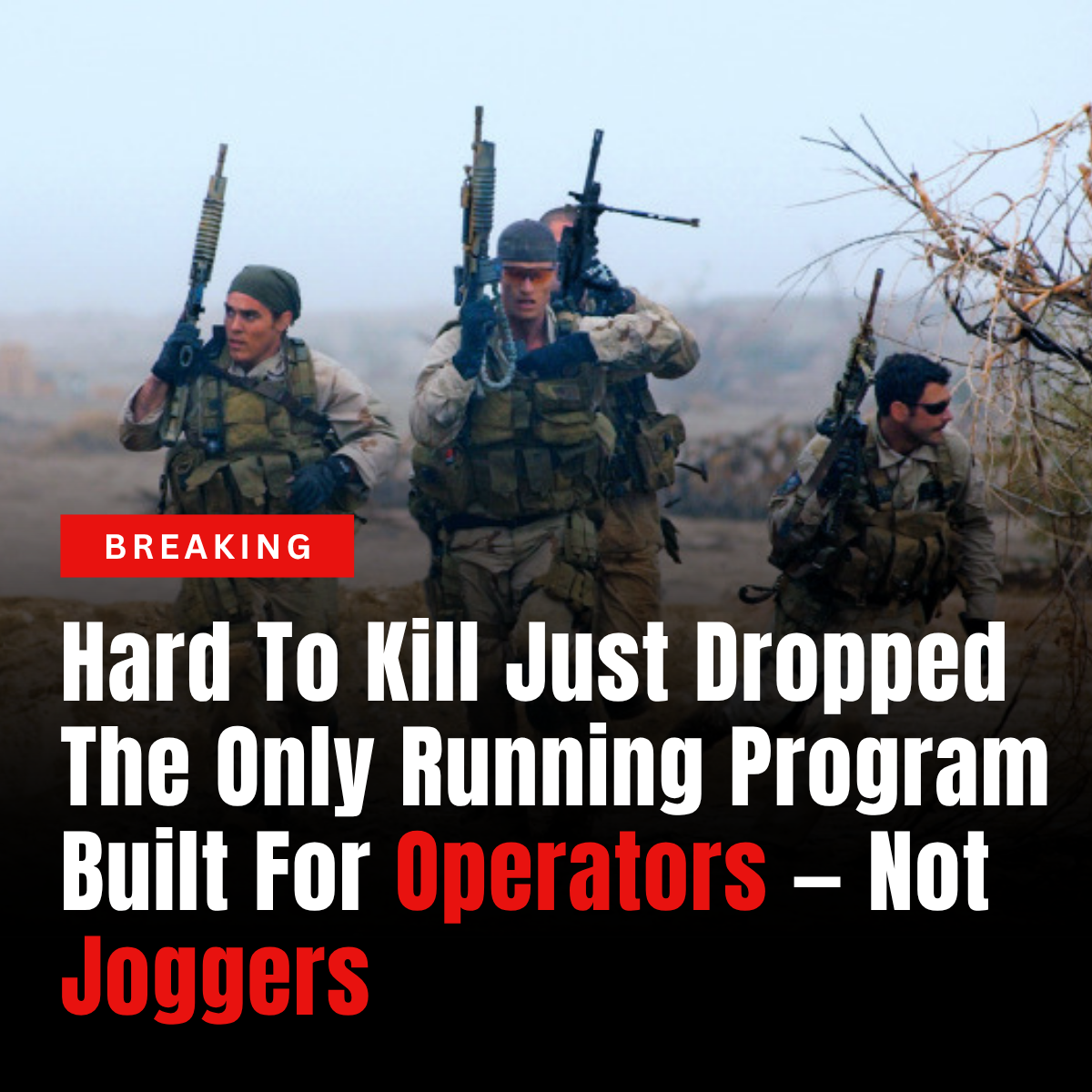 Hard to Kill Fitness Facebook ad