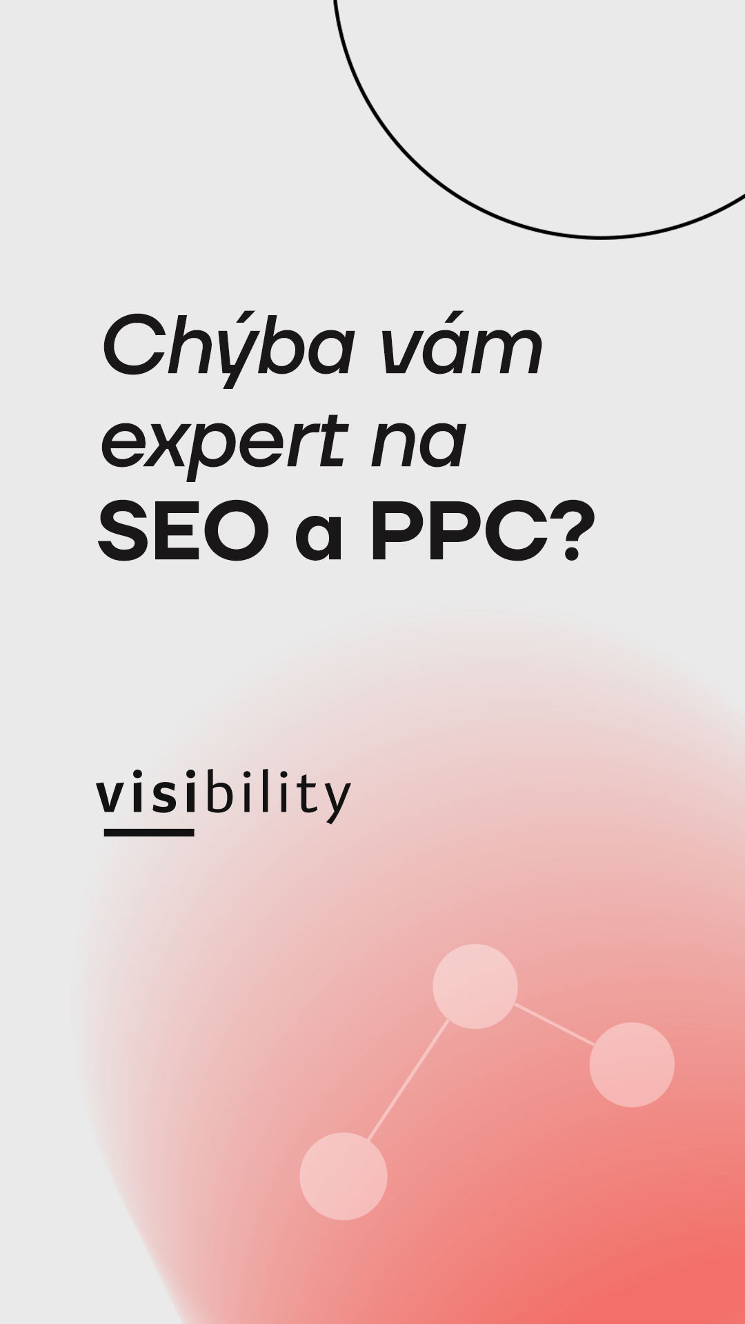 Visibility Facebook ad from Oct 26, 2023