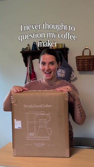 Simply Good Coffee Facebook ad: 100% Plastic-Free Brewing