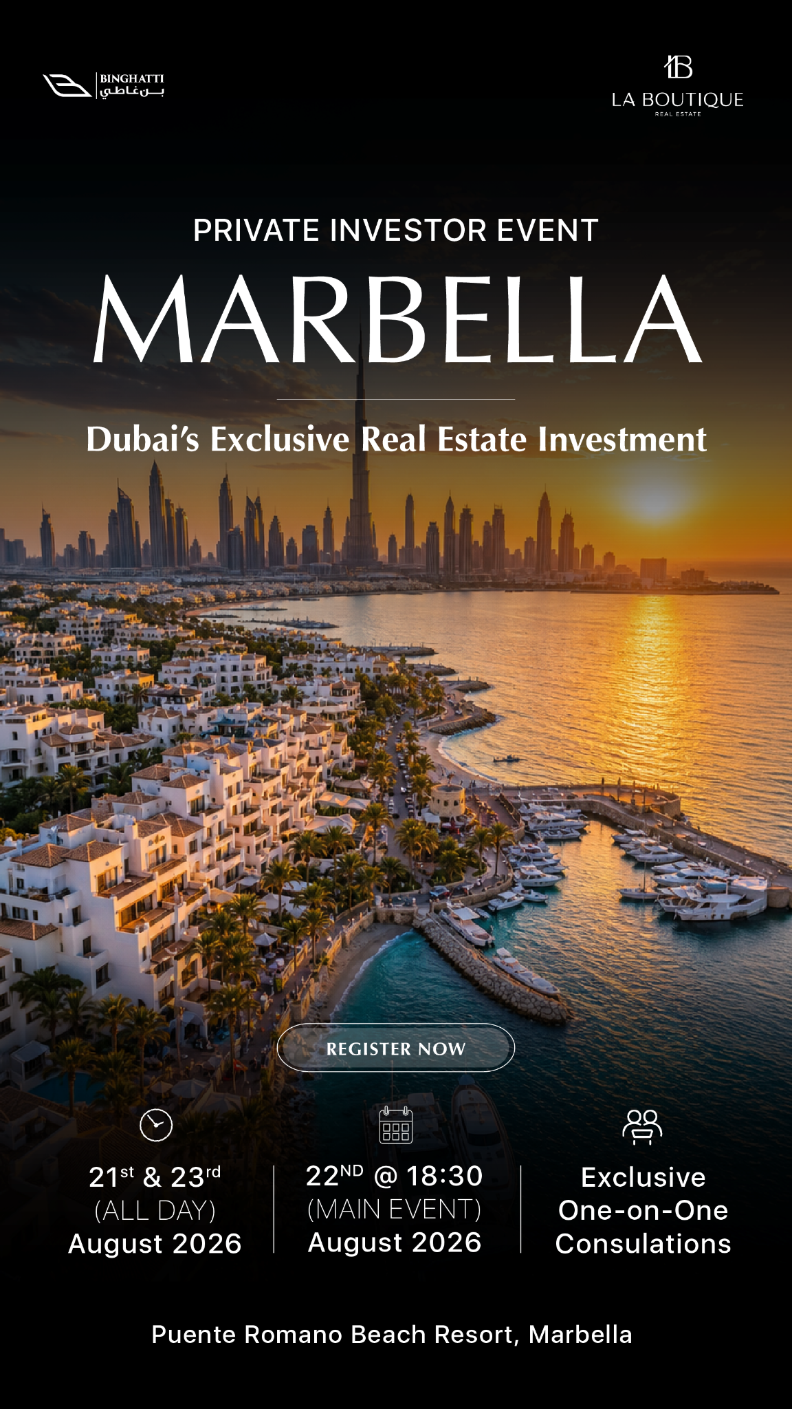 Milan Ugrik - UAE Real Estate Consultant Facebook ad from Jul 30, 2026
