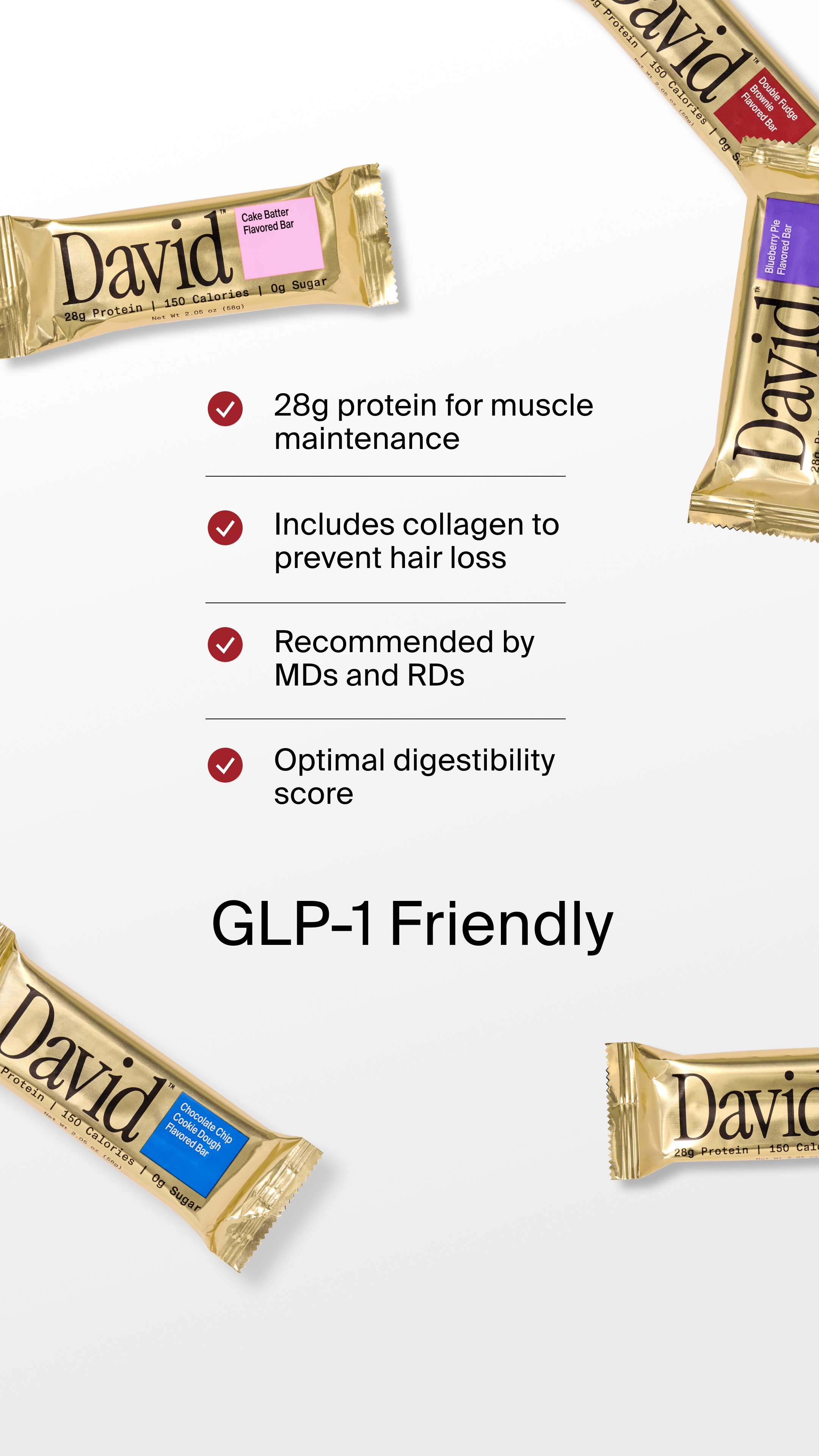 David Protein Facebook ad