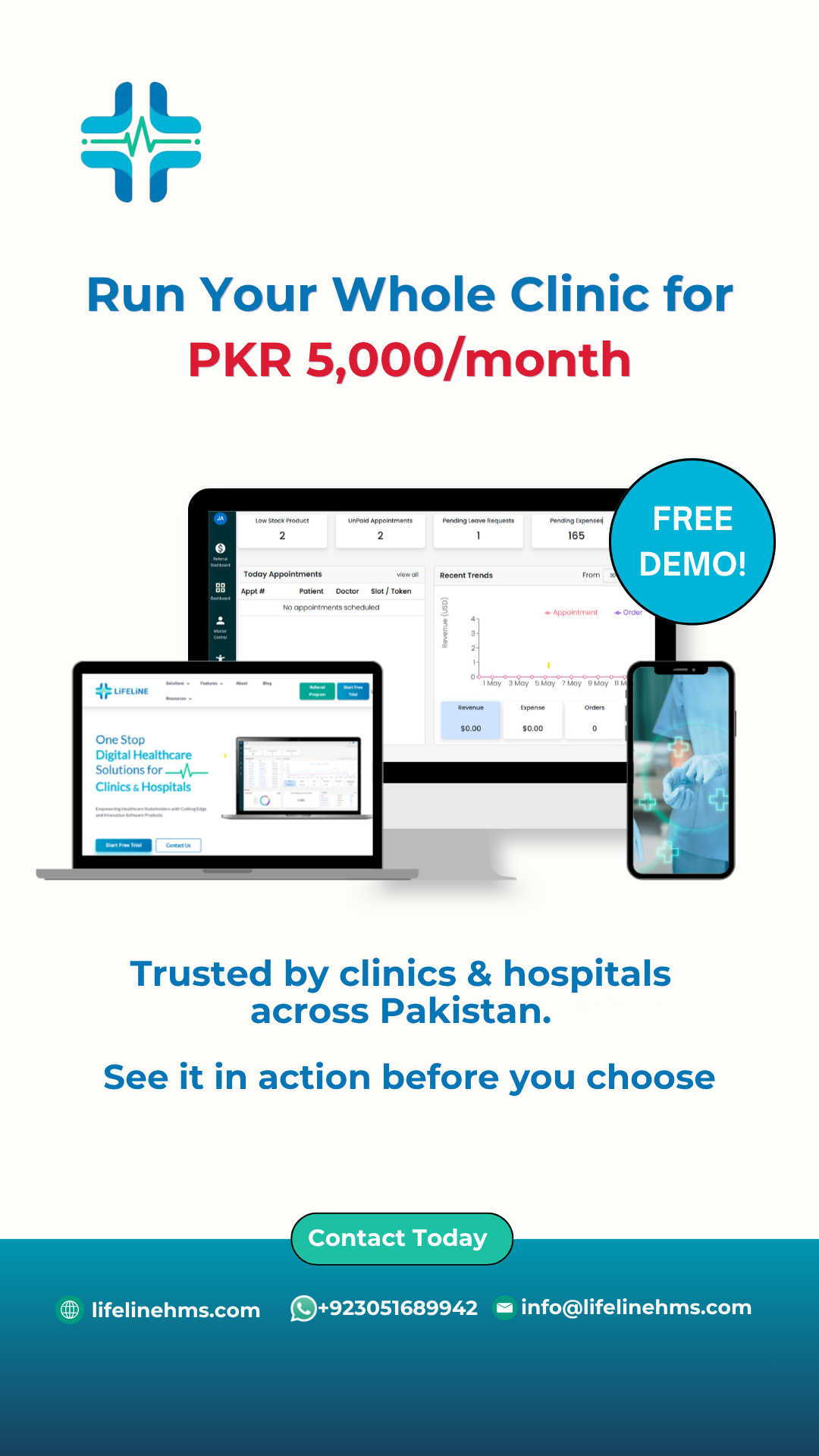 LifeLine HMS Facebook ad from Jun 26, 2026