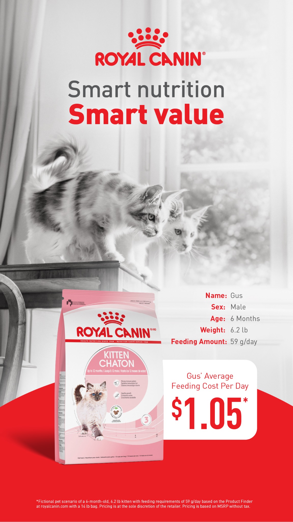 Royal Canin Facebook ad