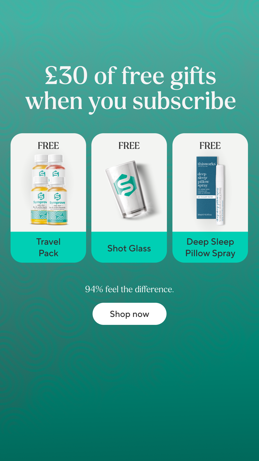 Symprove Facebook ad