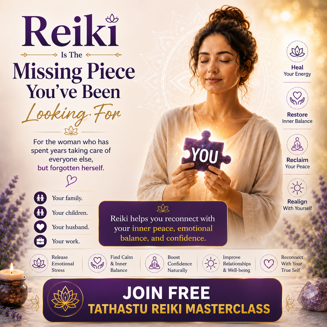 Swetha Anand Facebook ad: FREE Tathastu Masterclass