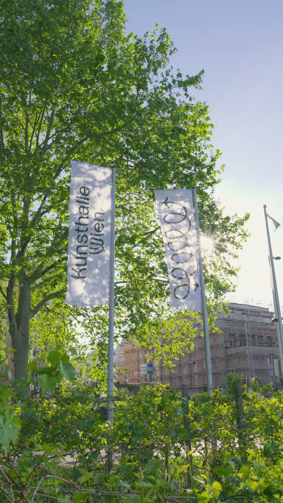 Kunsthalle Wien Facebook ad: Lebt und arbeitet in Wien