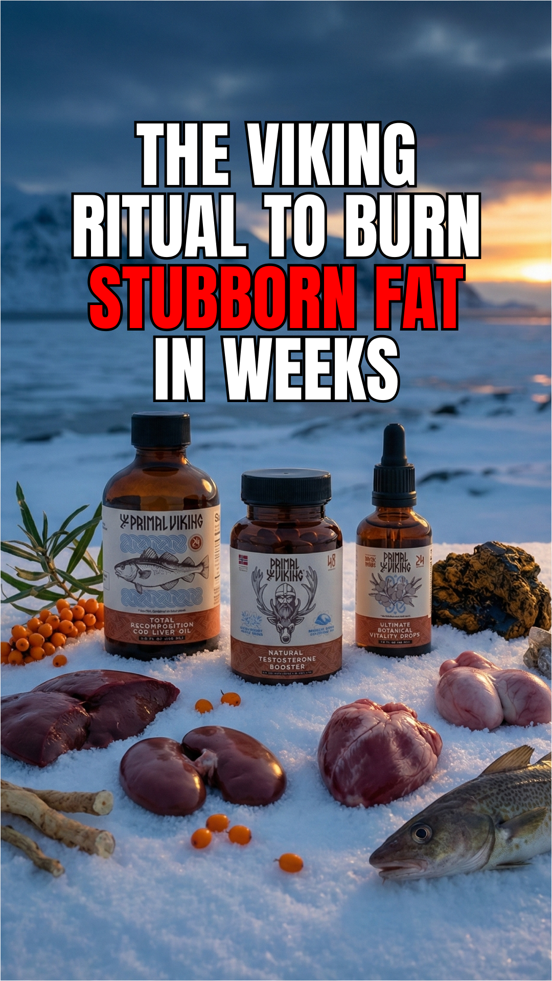 Primal Viking Facebook ad