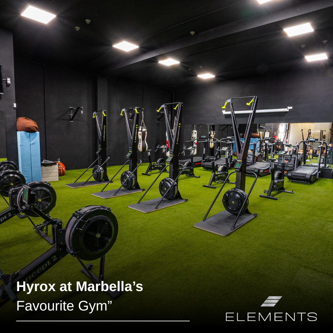 Elements Gym Marbella Facebook ad: Hydrox Elements Gym Marbella