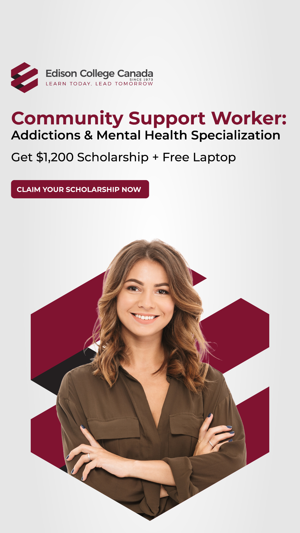 Edison College Canada Facebook ad