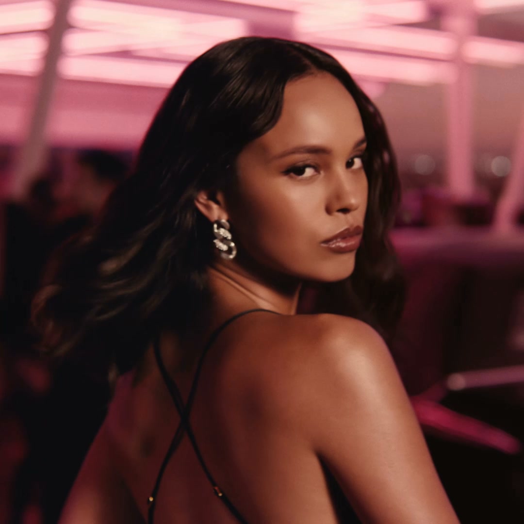 YSL Beauty Facebook ad: NEW BLACK OPIUM PINK GLAZE