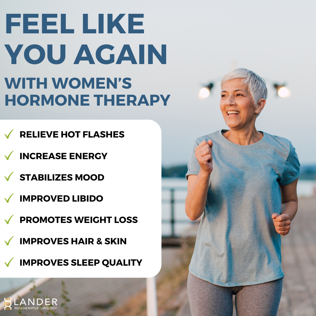 Lander Regenerative Urology Facebook ad: Feel Like You Again