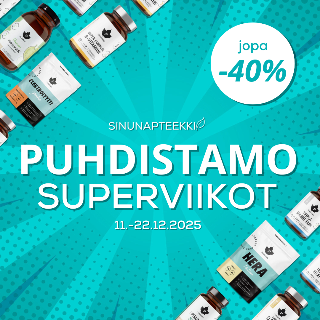 Sinunapteekki.fi Facebook ad from Feb 13, 2026