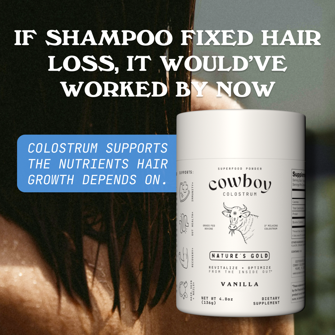 Cowboy Colostrum Facebook ad