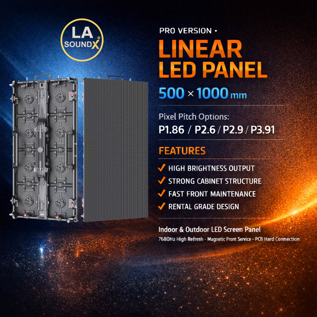LA-Proaudioinc Facebook ad: Professional LED display & stage equipment manufacturer