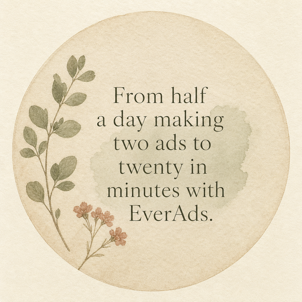 EverAds Facebook ad