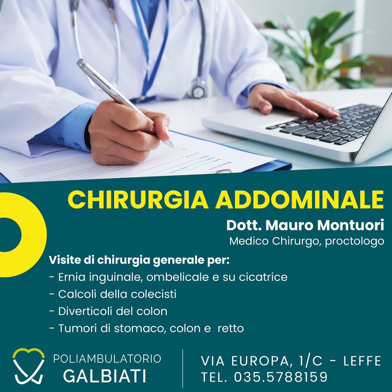Poliambulatorio Galbiati Facebook ad