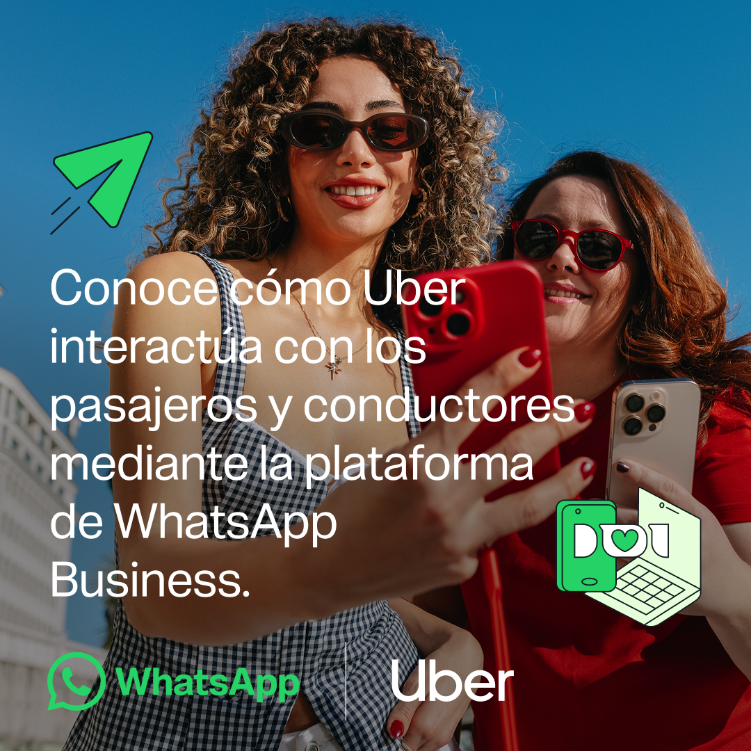 WhatsApp for Business Facebook ad: Cómo Uber usa WhatsApp