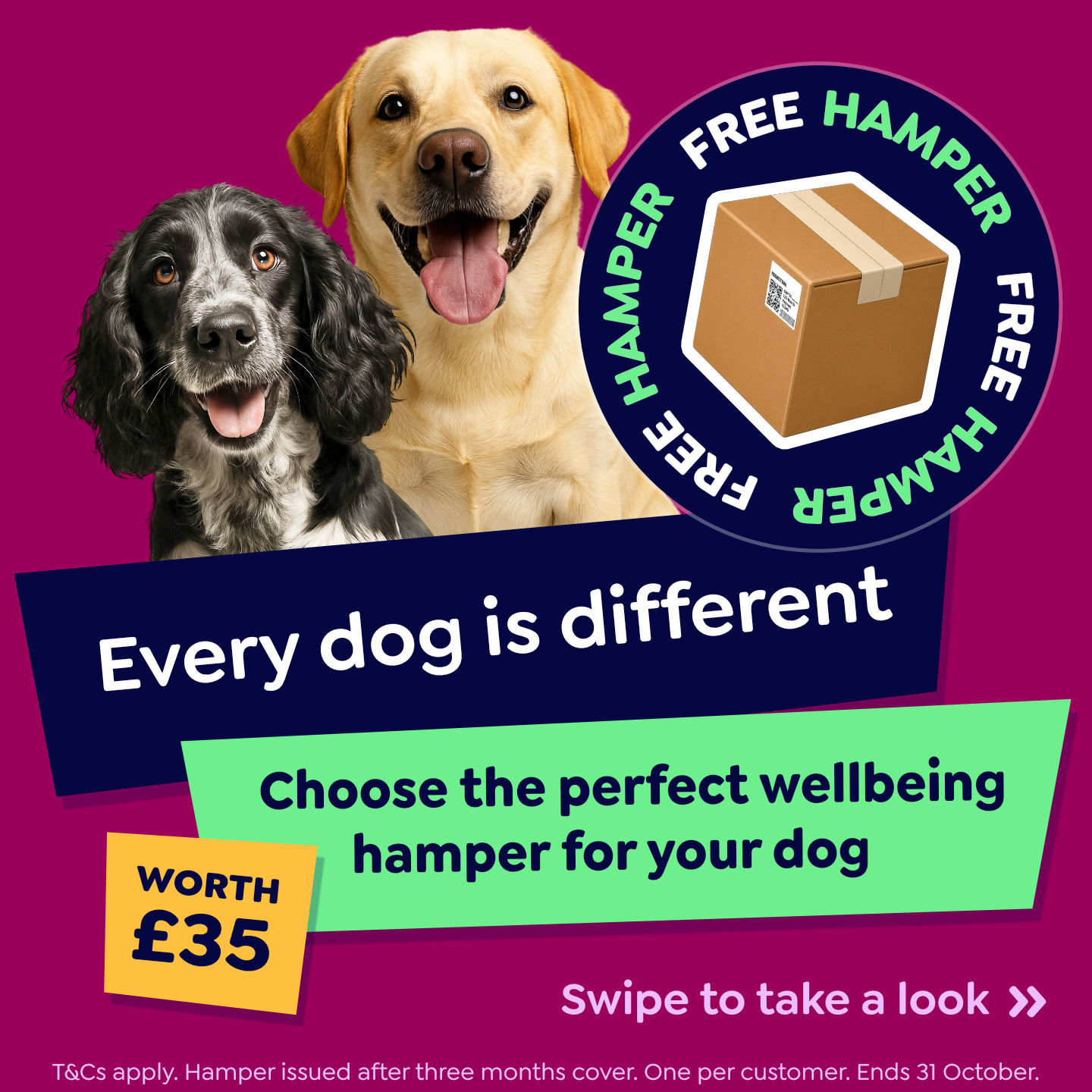 Petgevity UK Facebook ad
