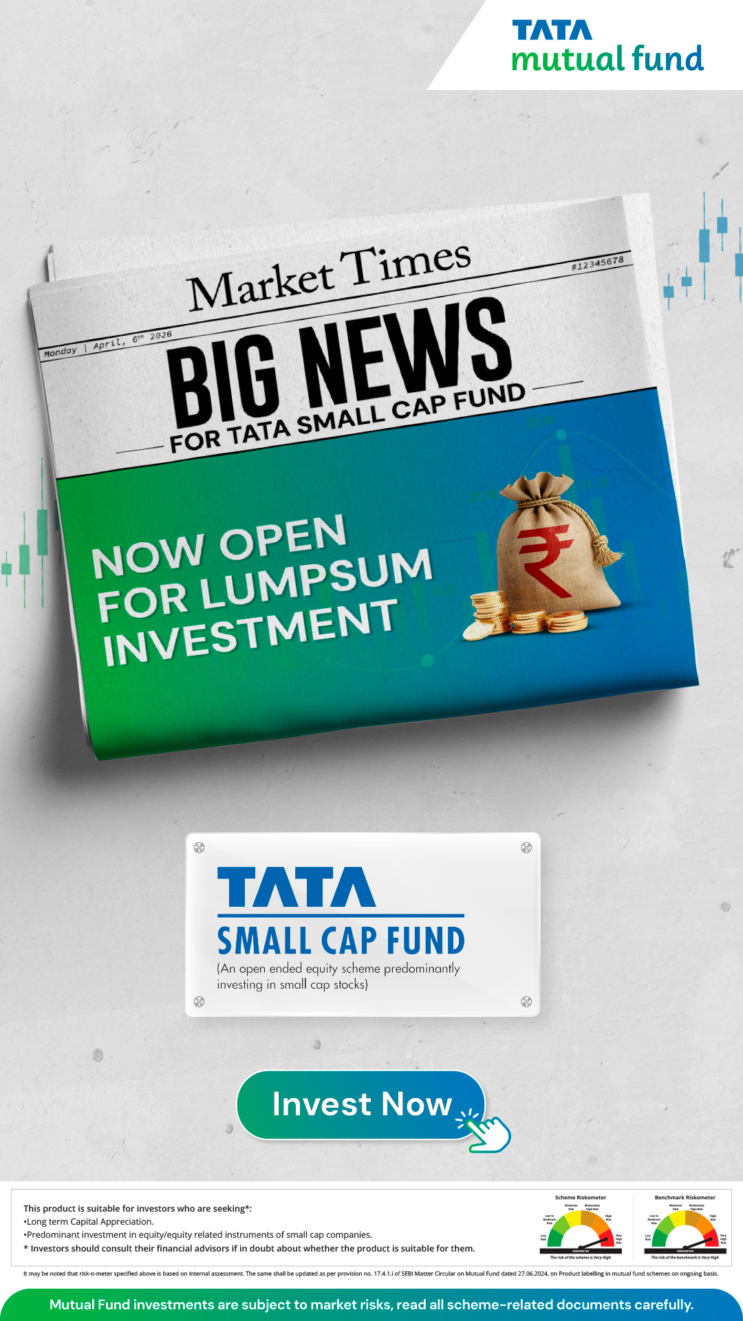 Tata Mutual Fund Facebook ad