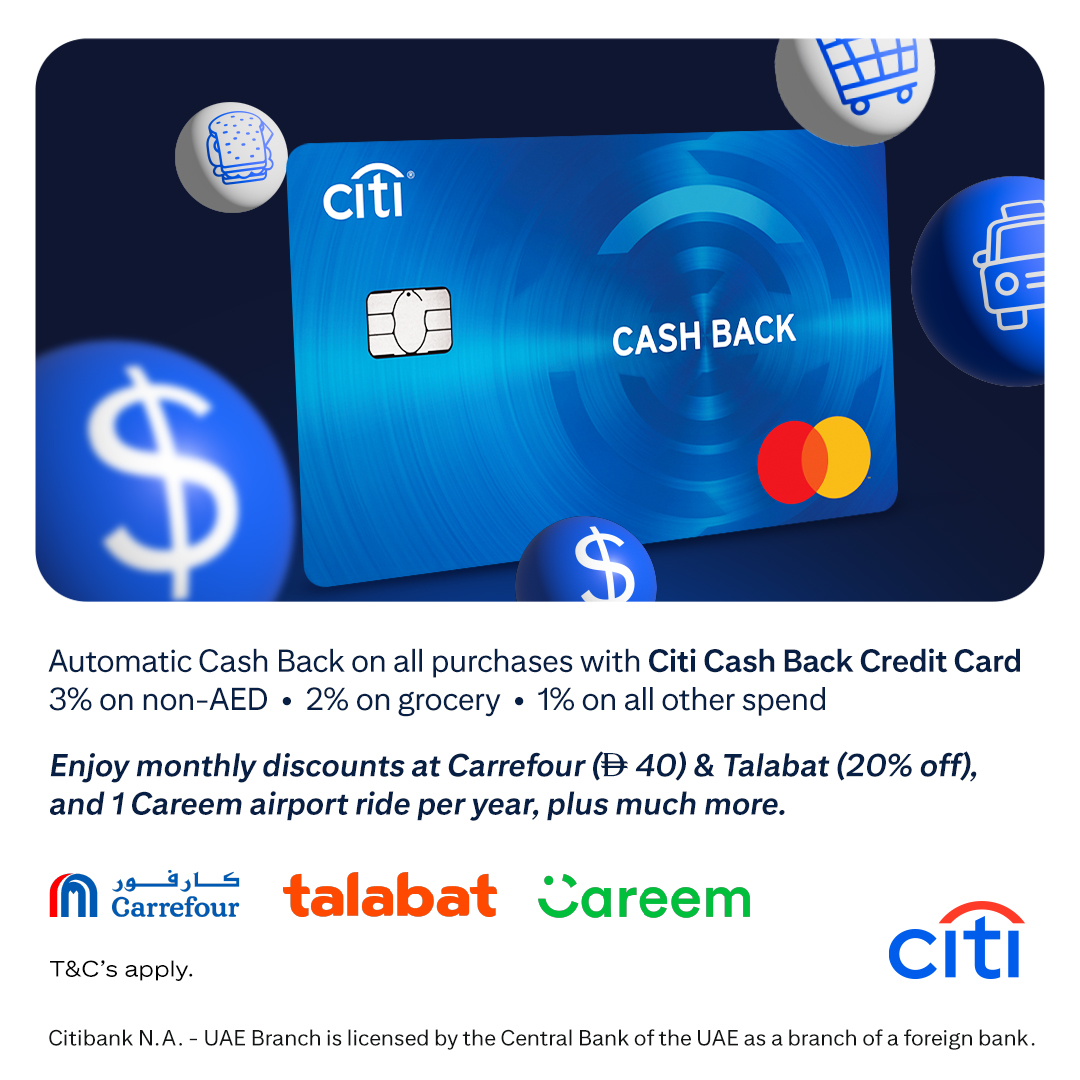 Citi UAE Facebook ad