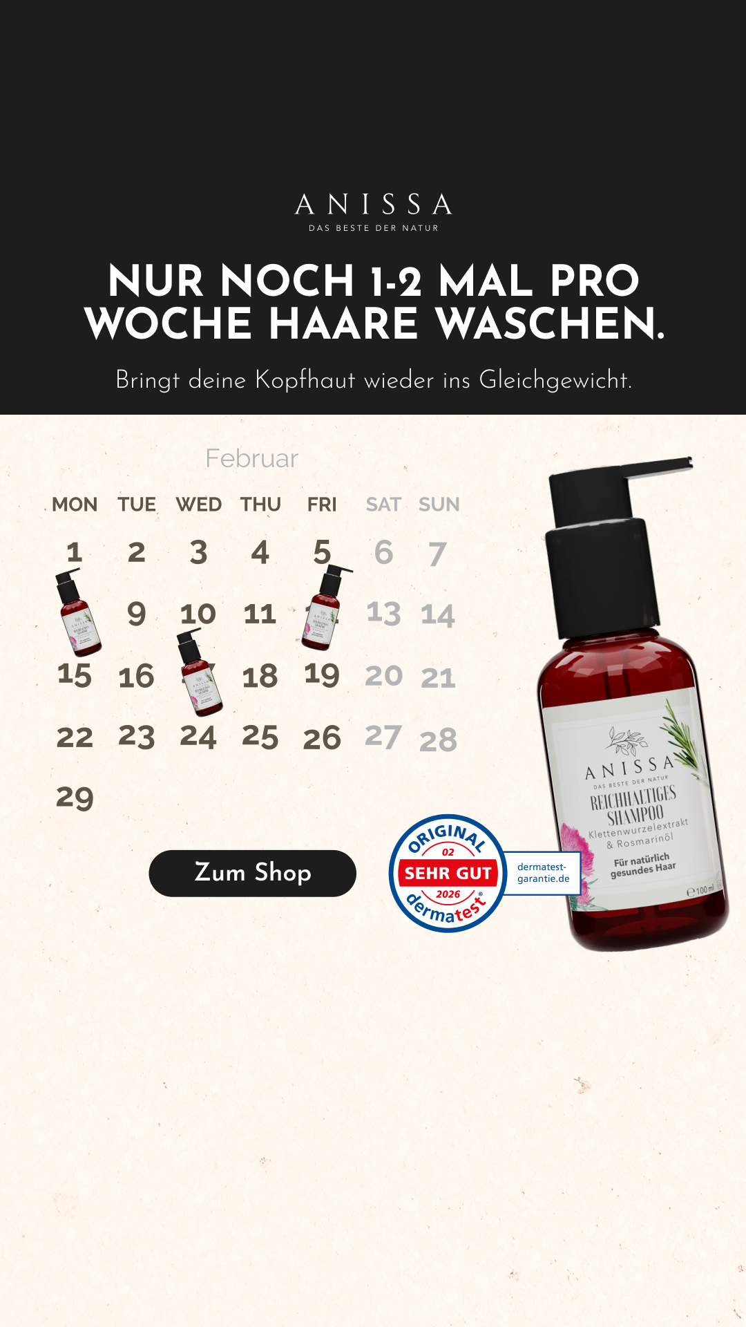 Anissa Naturkosmetik Facebook ad from May 16, 2026