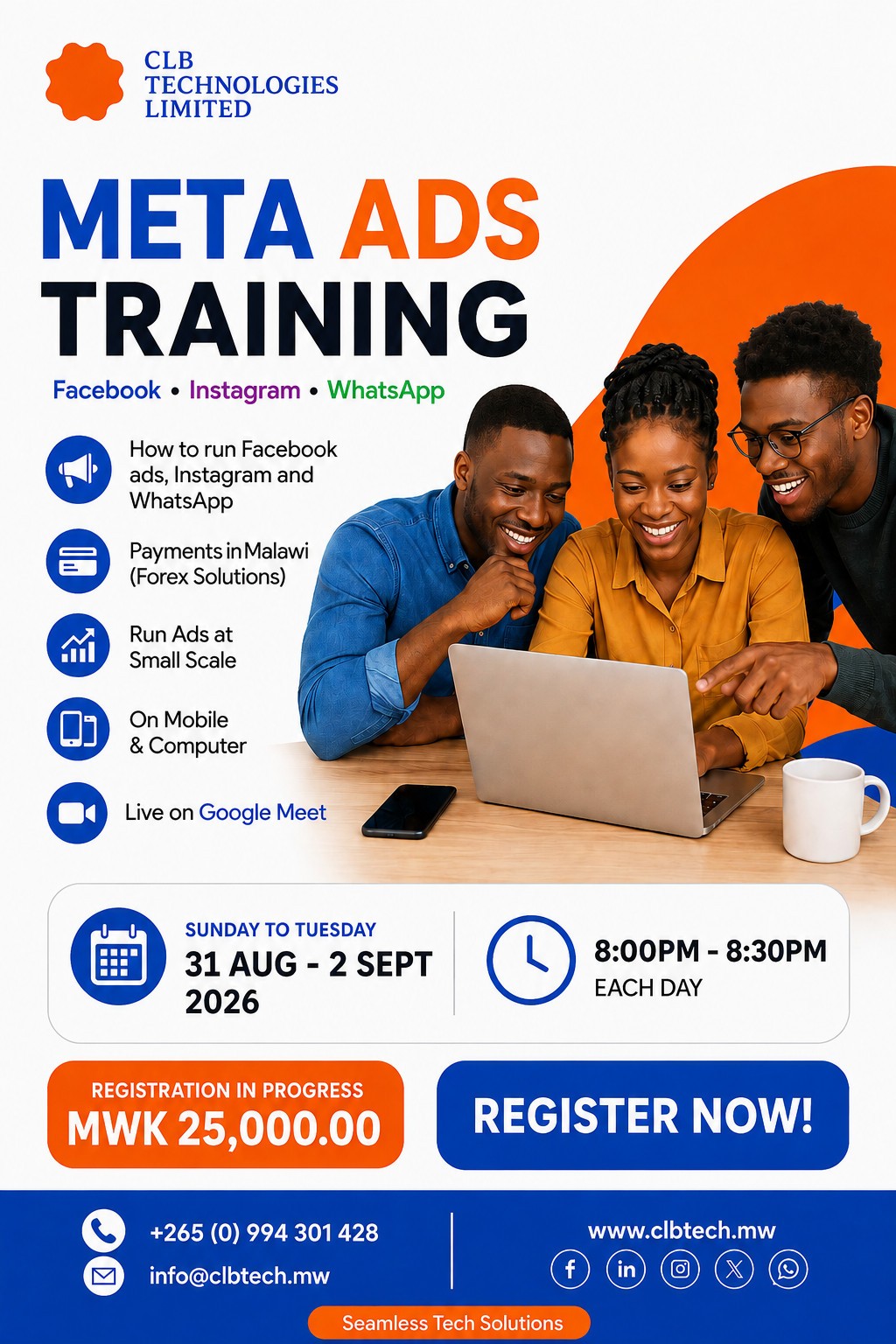 CLB Technologies Limited Facebook ad