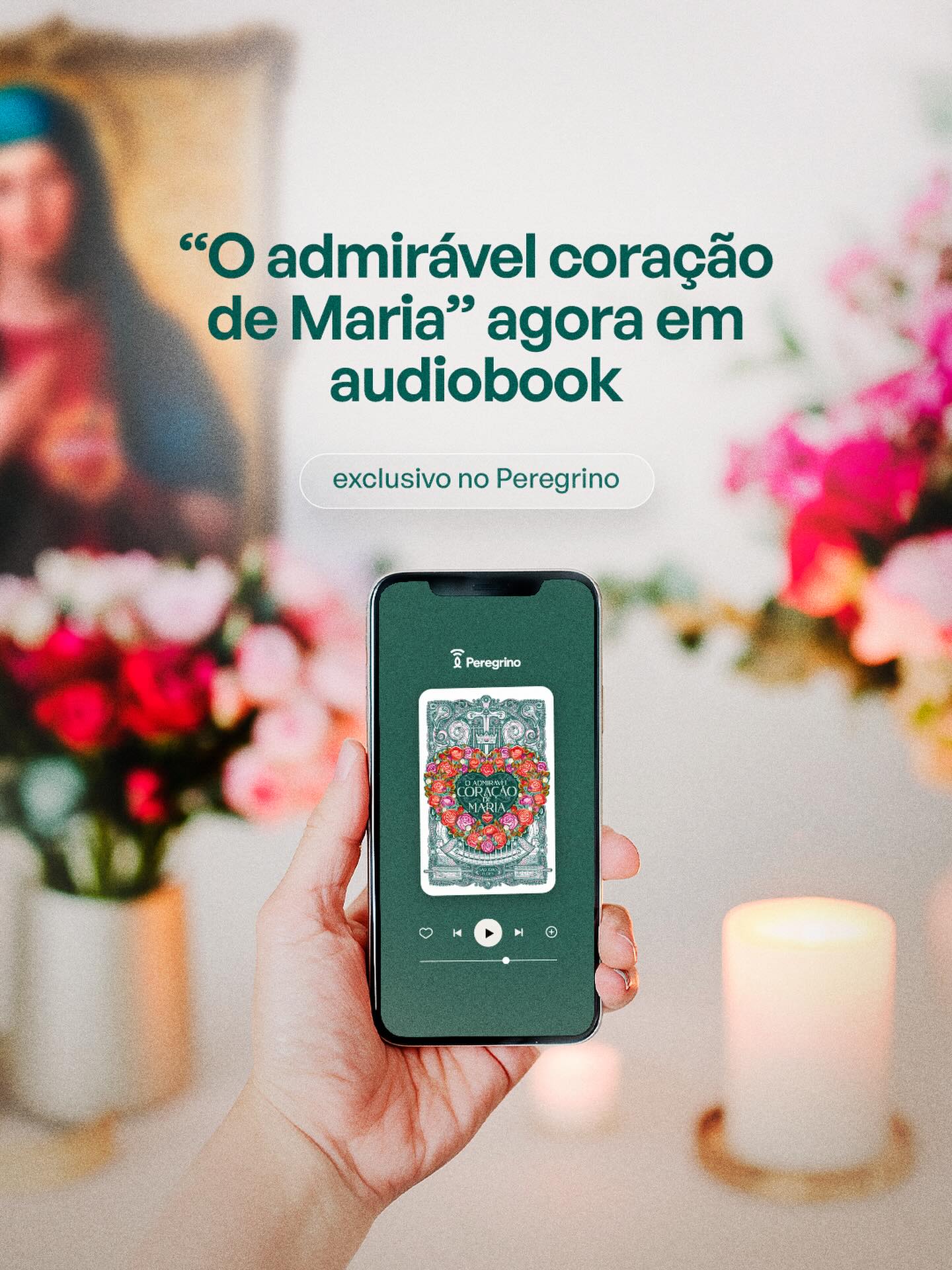 Peregrino App Facebook ad: Peregrino