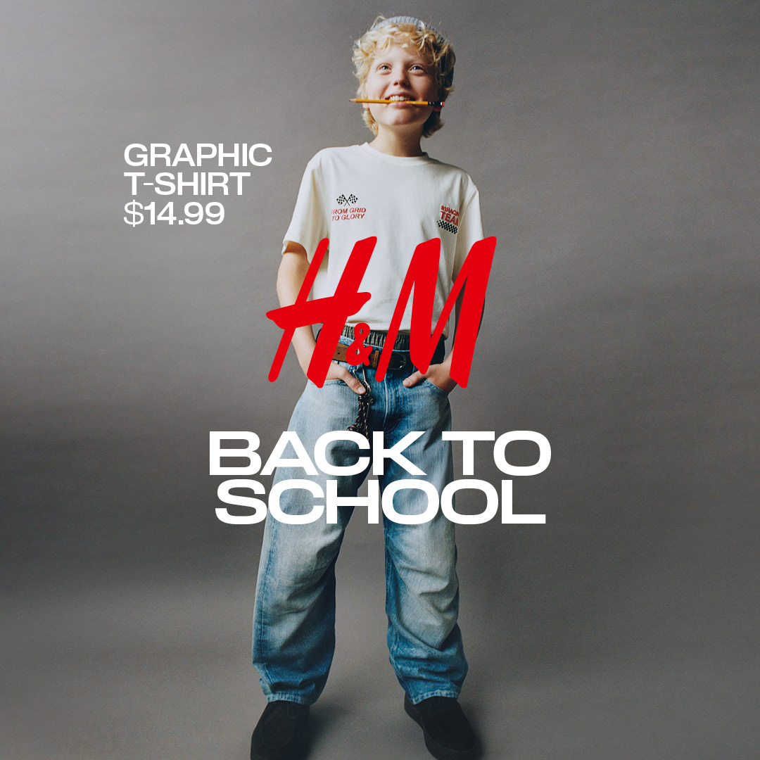 H&M Facebook ad