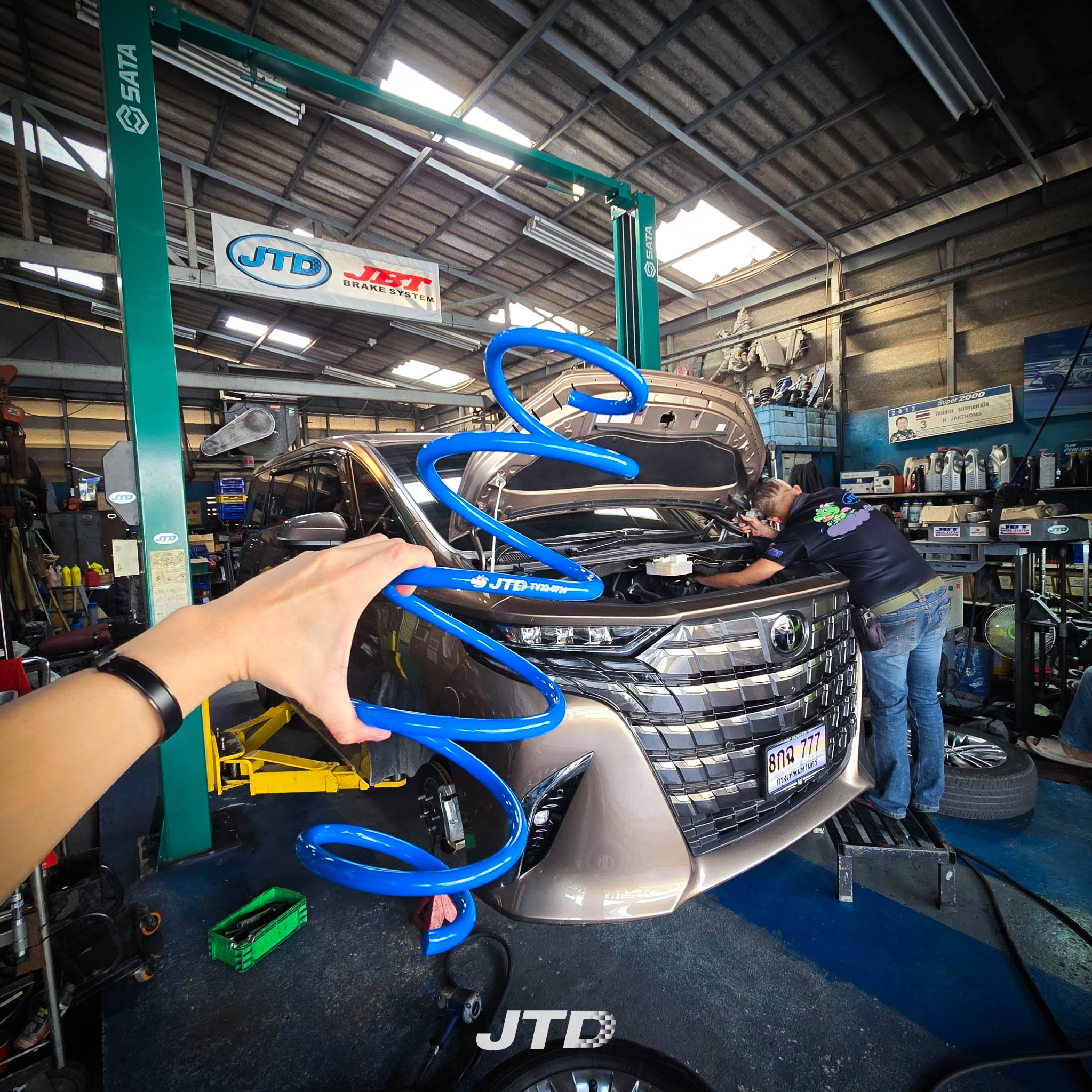 JTD Thailand Facebook ad: สปริง 𝙅𝙏𝘿 รับจบทุกรุ่น