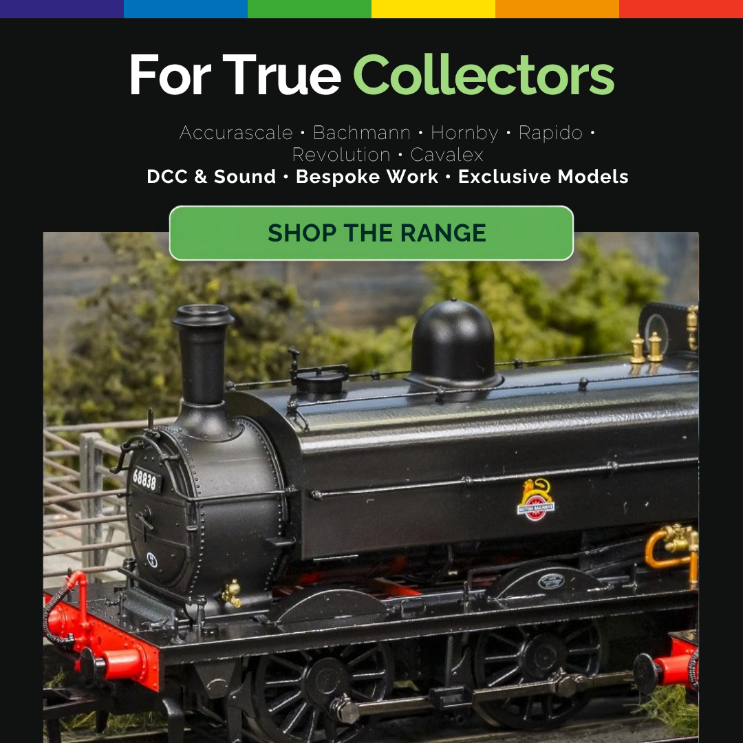 Rainbow Railways Facebook ad: For True Collectors