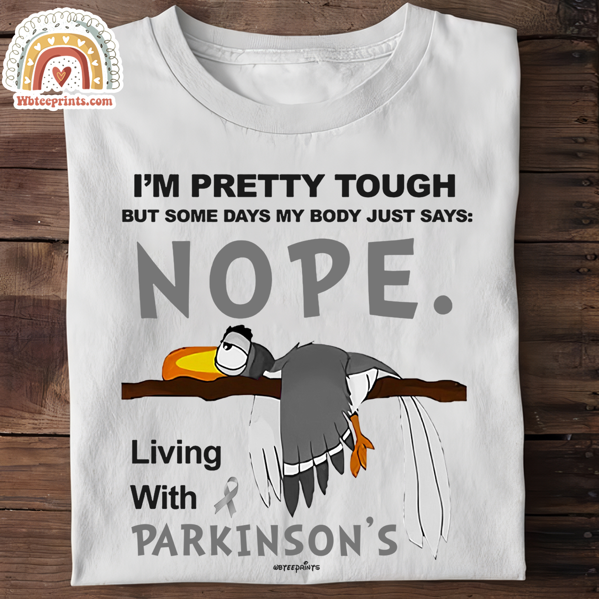 United Tees for Parkinson's Facebook ad: 𝗞𝗲𝗲𝗽 𝗠𝗼𝘃𝗶𝗻𝗴. 𝗞𝗲𝗲𝗽 𝗕𝗲𝗹𝗶𝗲𝘃𝗶𝗻𝗴.