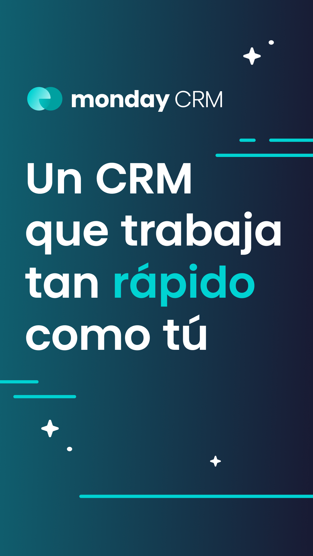 monday CRM Facebook ad