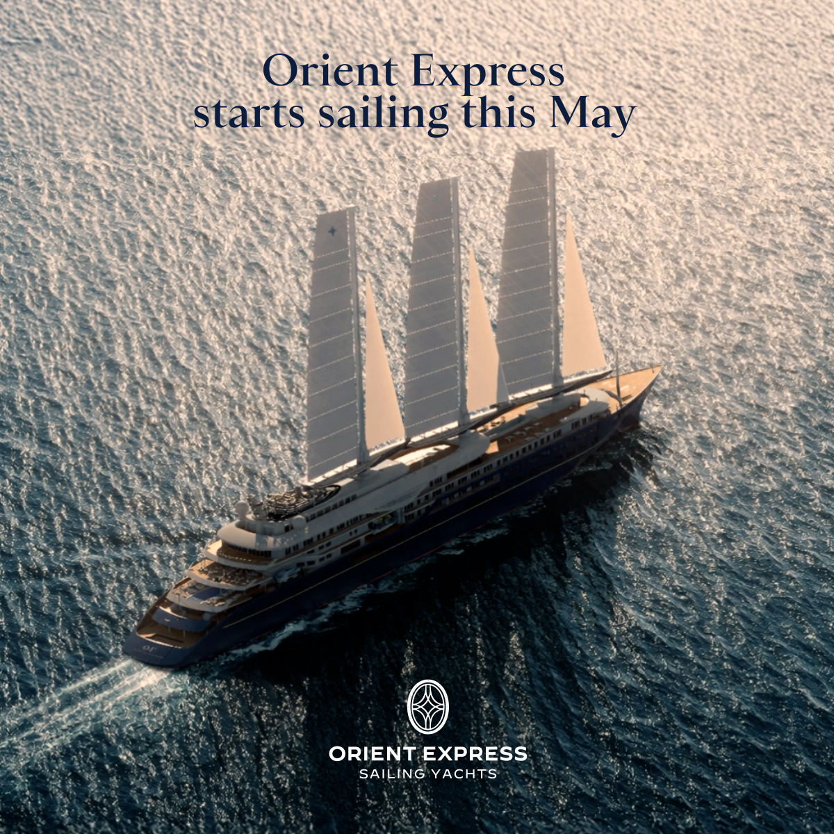 Orient Express Sailing Yachts Facebook ad: Sail the Mediterranean to a new rhythm with…