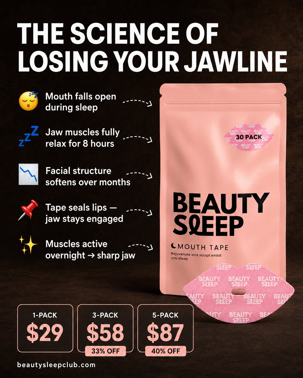 Beauty Sleep Facebook ad