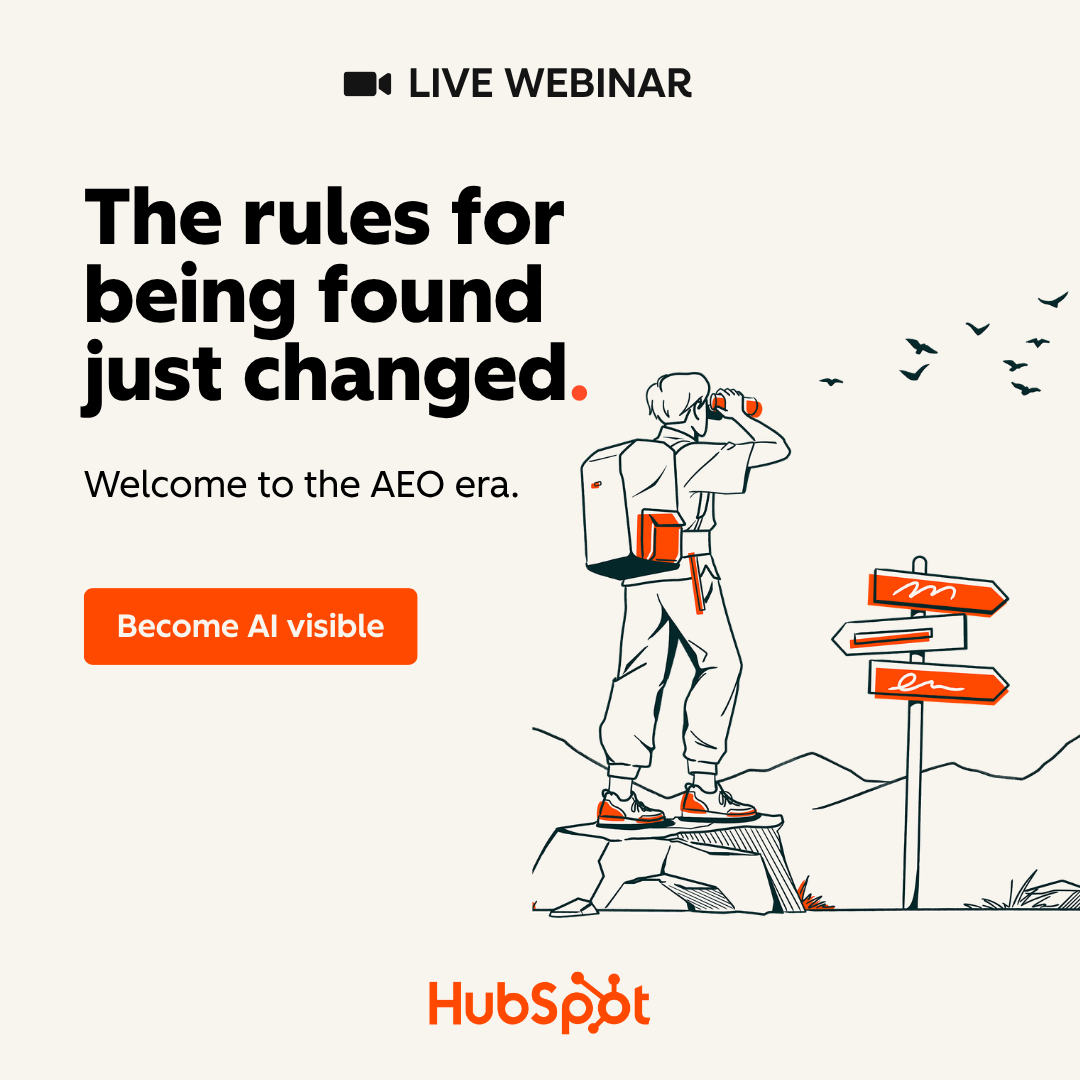 HubSpot Facebook ad