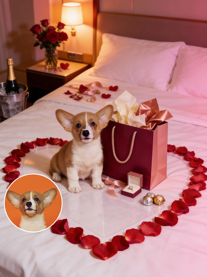 Best Creator Facebook ad: Make Your Pet Famous This V-Day