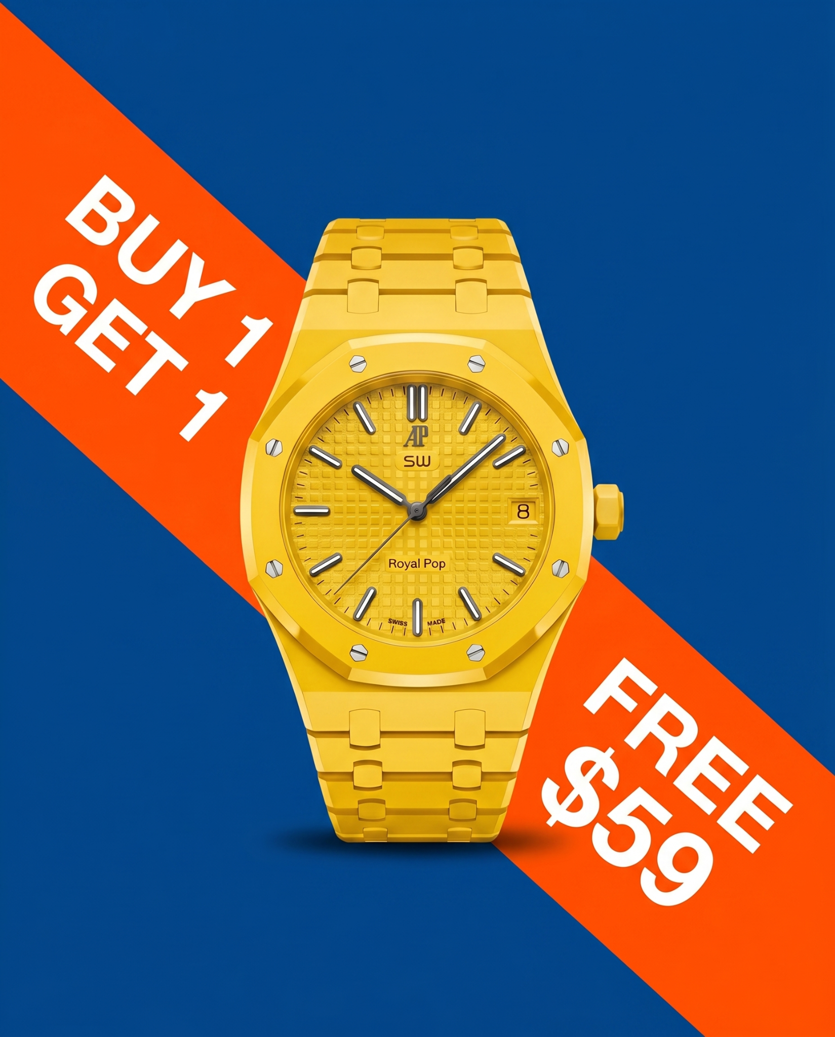 Lorinwatch Facebook ad: BUY 1 GET 1 FREE