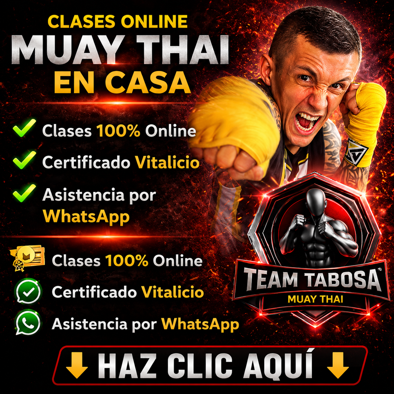 Mundo de lá lucha Facebook ad: Promoción especial por tiempo limitado.