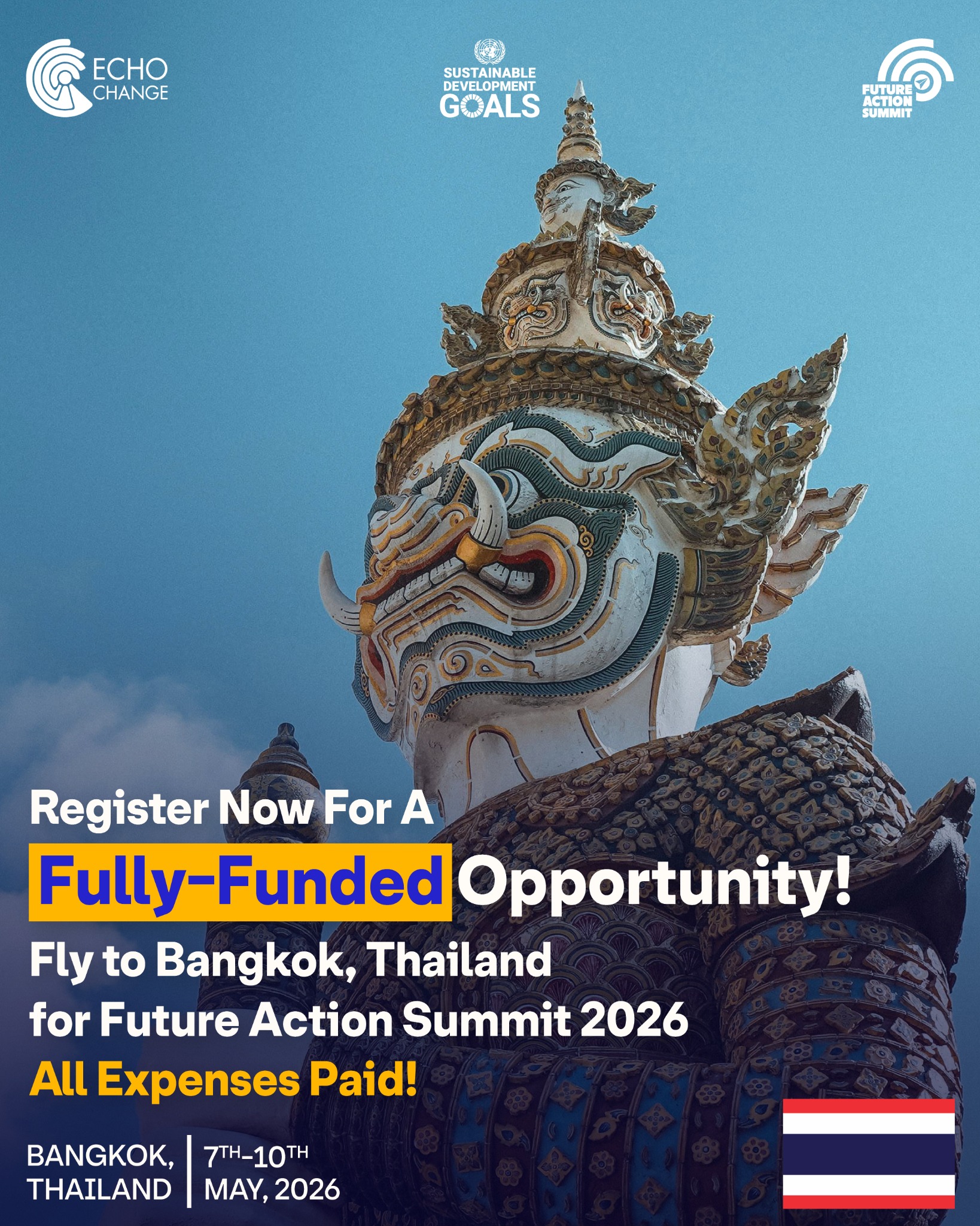 Future Action Summit Facebook ad: Join Global Leaders in Bangkok This May