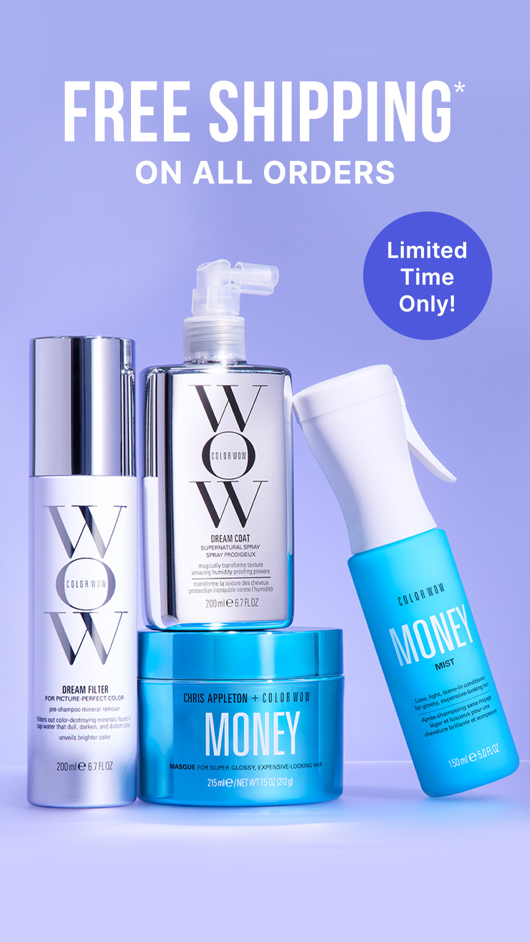 Color Wow Facebook ad