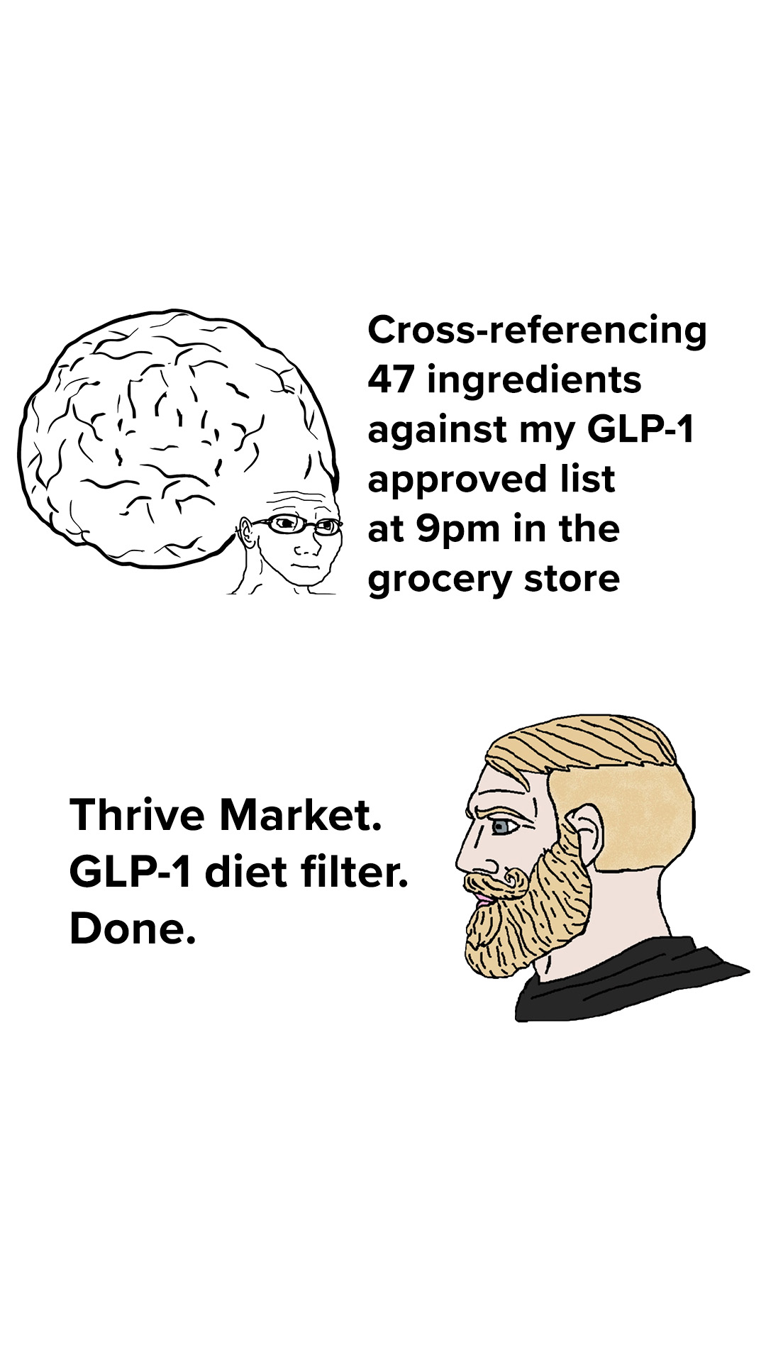 Thrive Market Facebook ad