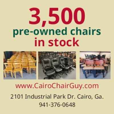 Al Rocuant Facebook ad: Office Chairs, Dining Chairs, Church Chairs, all kinds of…
