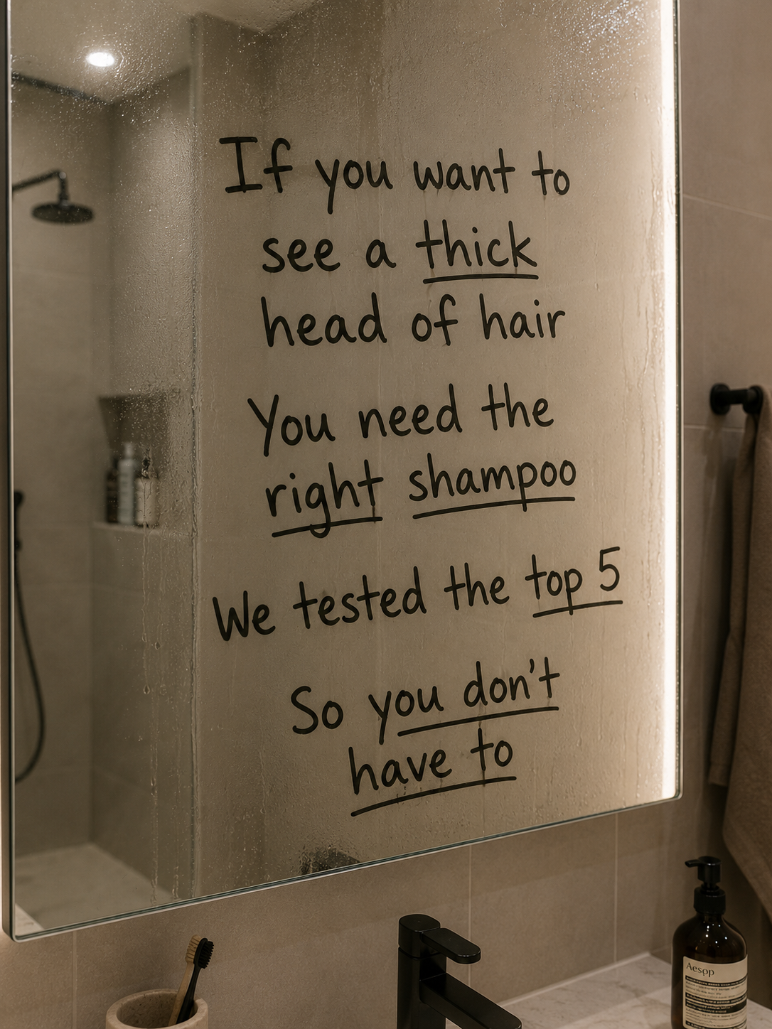 My Hair Journal Facebook ad: The 5 Best Hair Growth Shampoos, Ranked